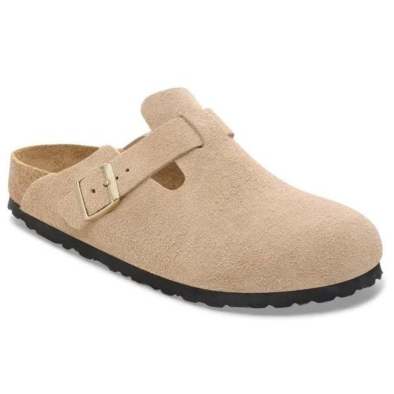 Birkenstock Zuecos de ante modelo Boston | 1030855