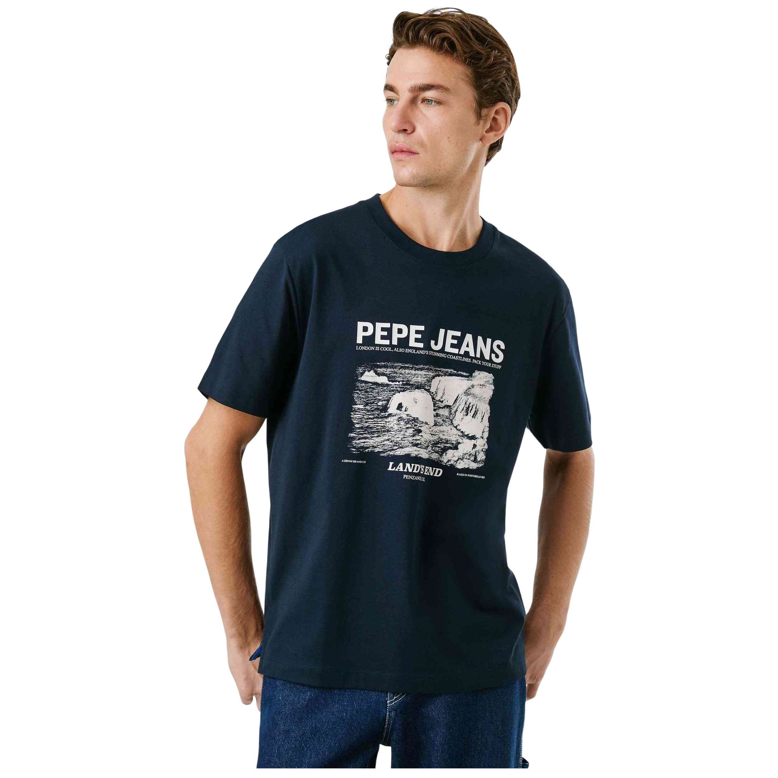 Camiseta De Manga Corta Pepe Jeans para Hombre en color Azul