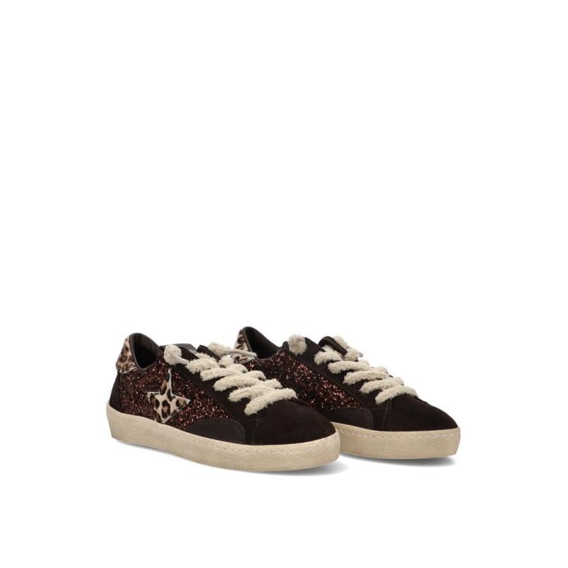 Zapatillas Casual Cetti - Mujer - Suela Plana - Modelo C-1342 - Color Marron