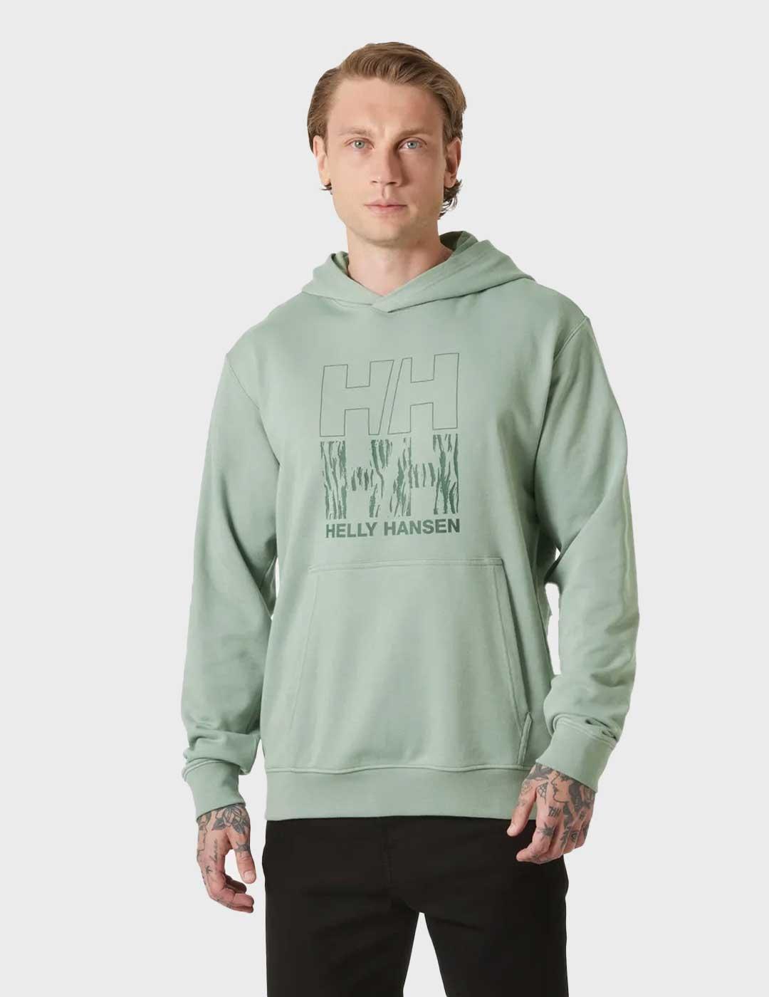 Helly Hansen Core Swat sudadera verde para hombre