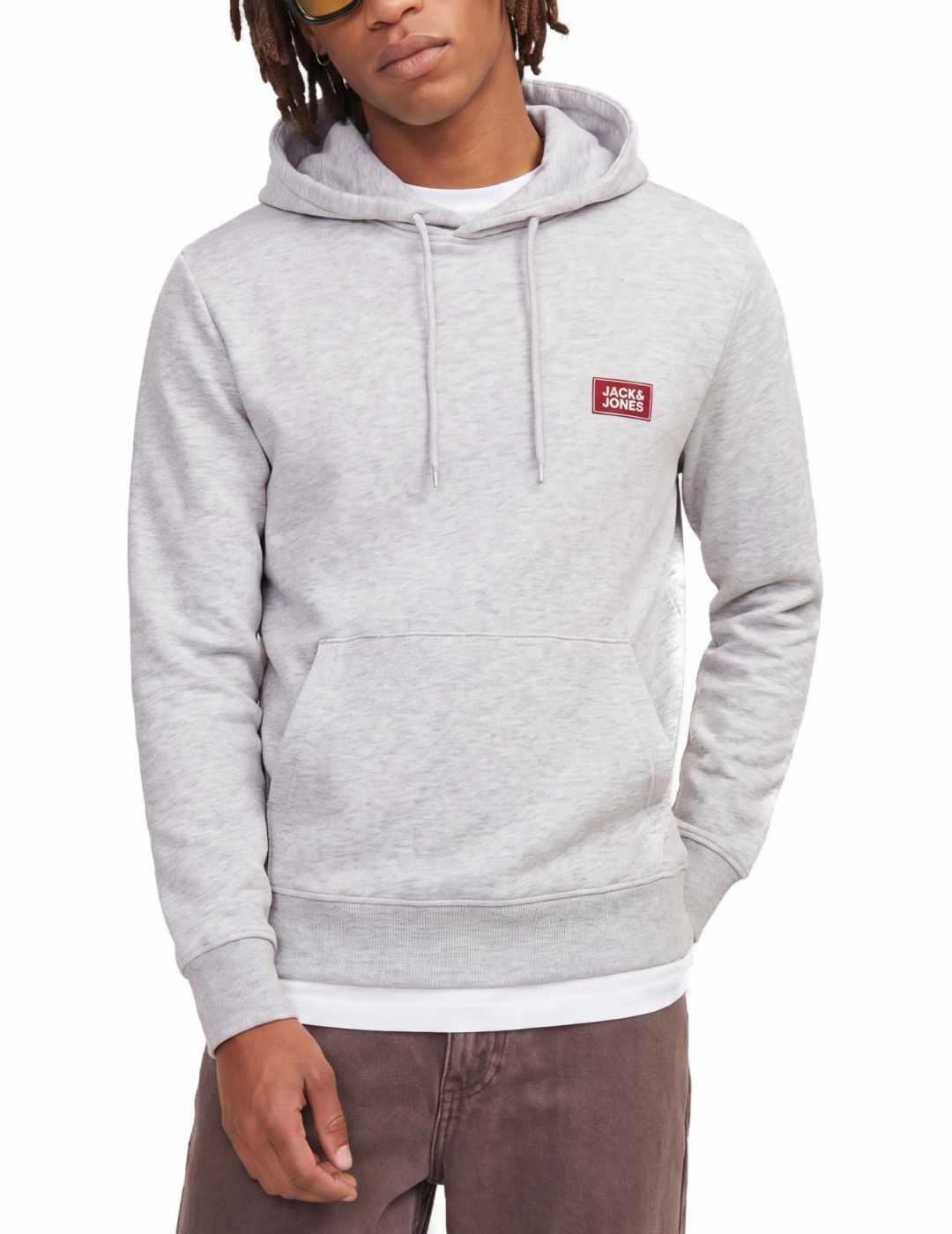 Sudadera Jack&Jones Rush gris para hombre