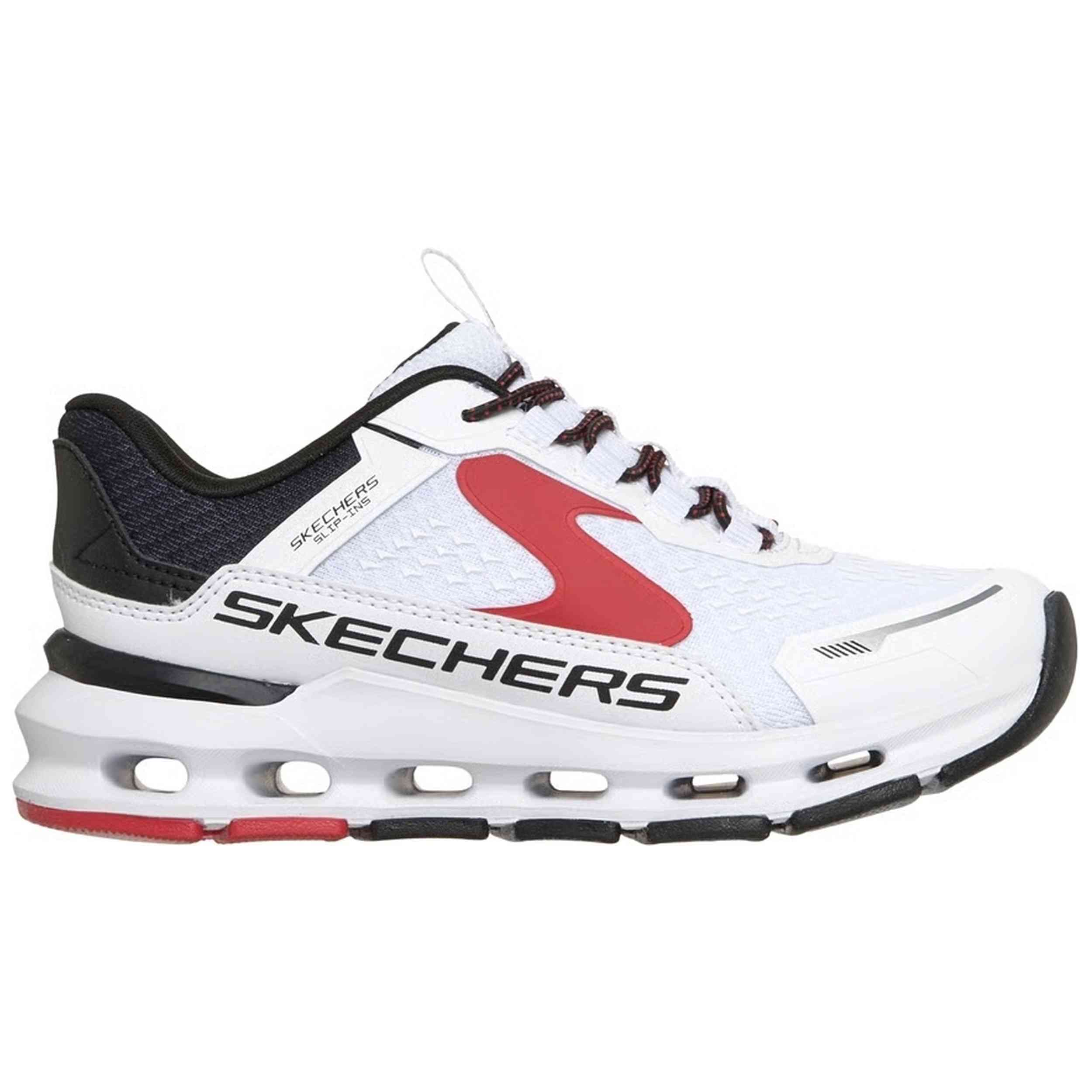 Calzado Skechers modelo Glide-Step Plus - Vista-Lane en color Blanco