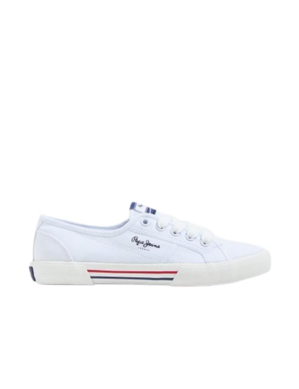 PEPE JEANS PLS31287 ZAPATILLA LONA BRADY W BASIC MUJER