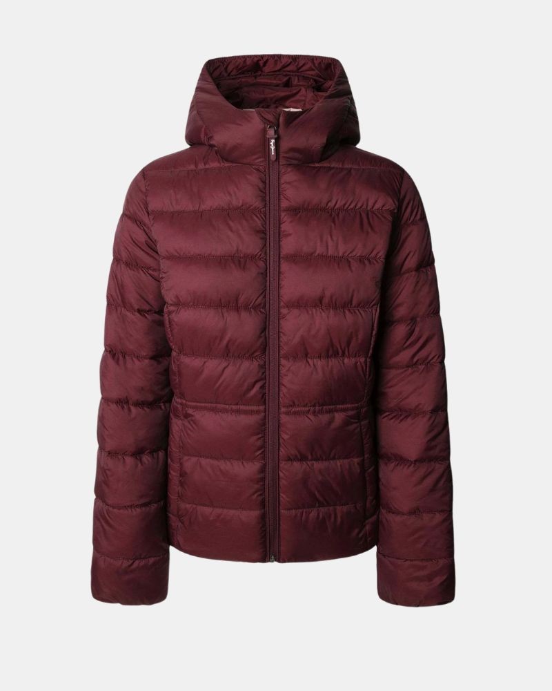 PEPE JEANS PL4024378 SALLY SHORT Abrigos Plumas Mujer Rojo