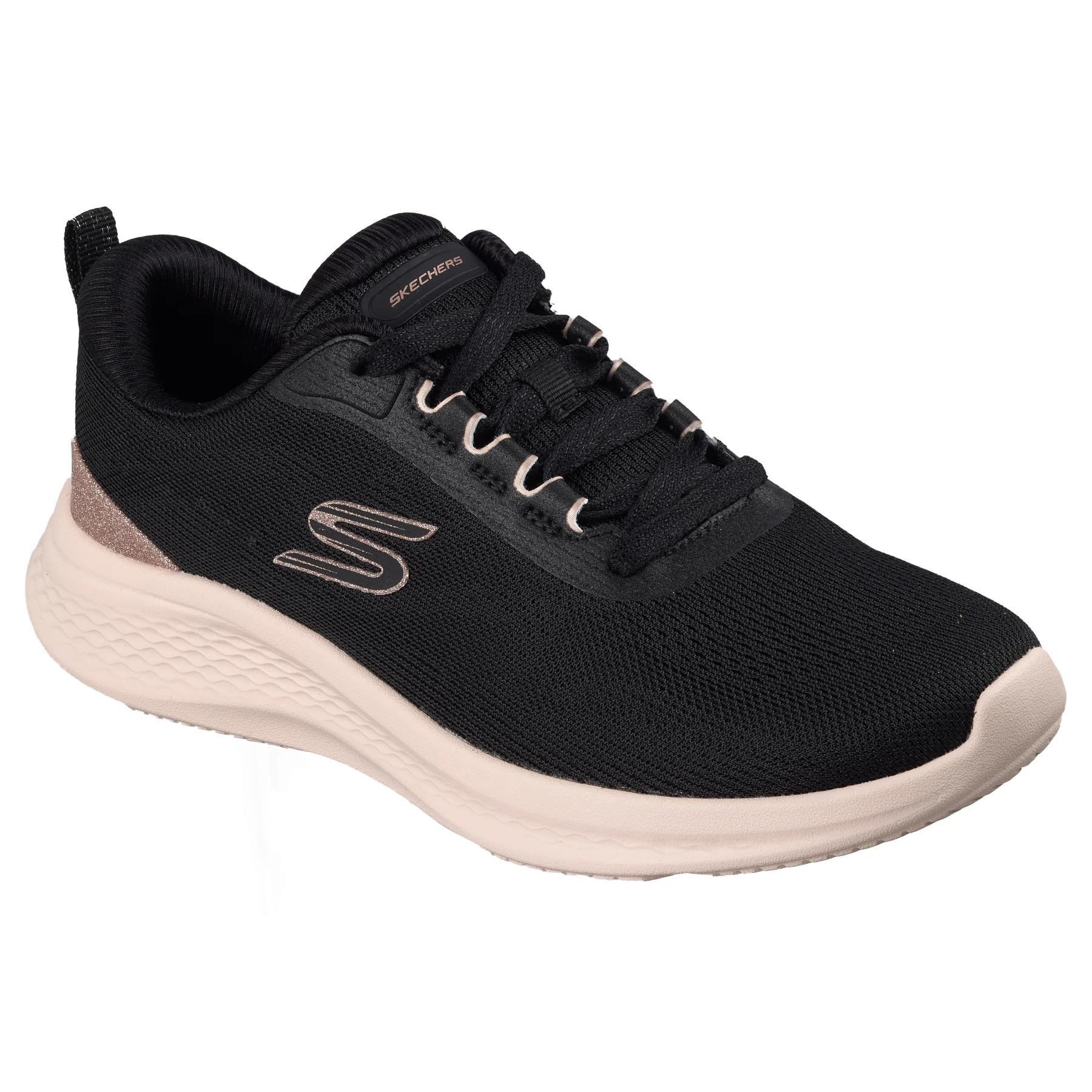Skechers 150629 BKRG – Zapatilla deportiva casual con ajuste de cordón