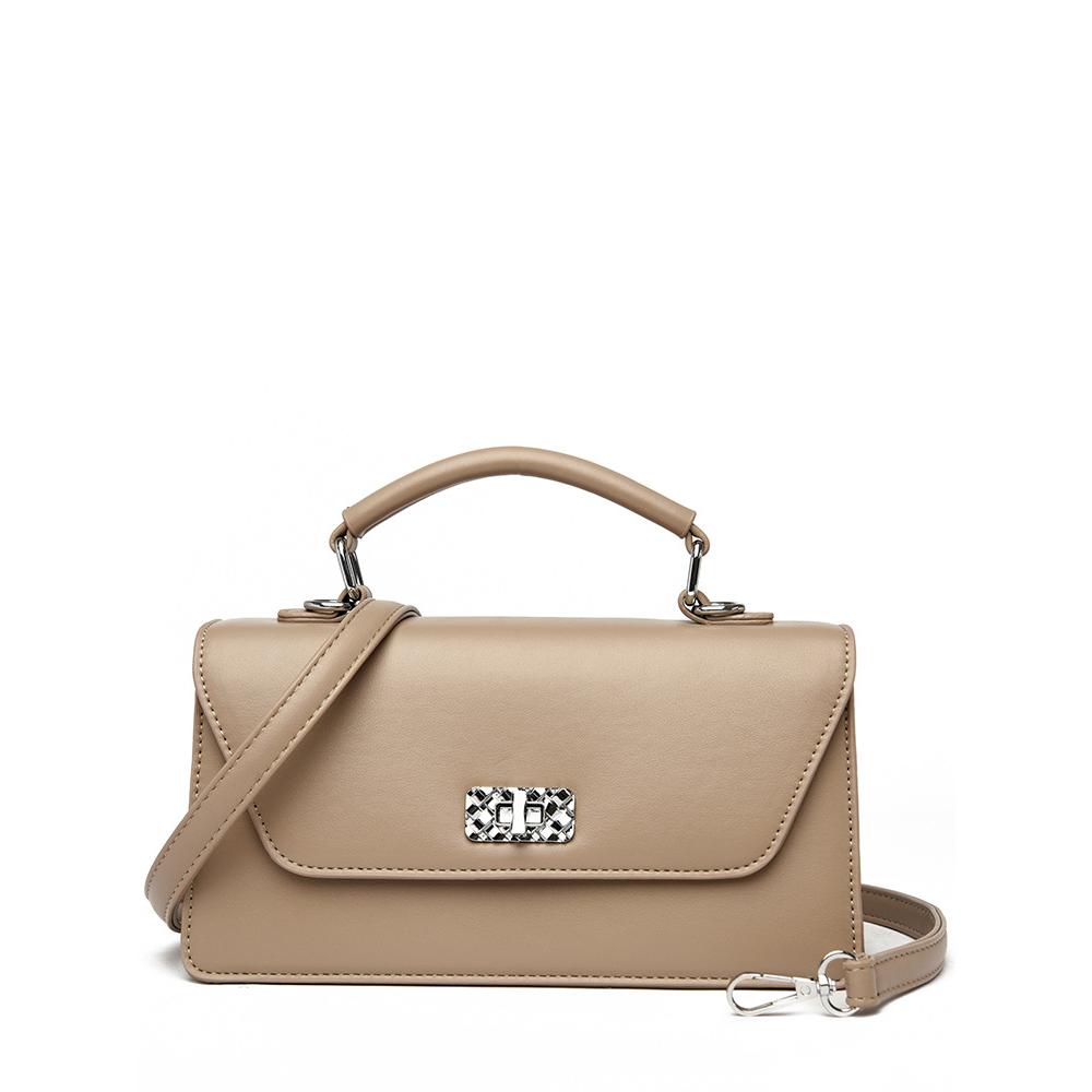 Bolso bandolera para mujer con asa superior, bolso bandolera compacto, bolso con correa para el hombro, adecuado para ocasiones laborales