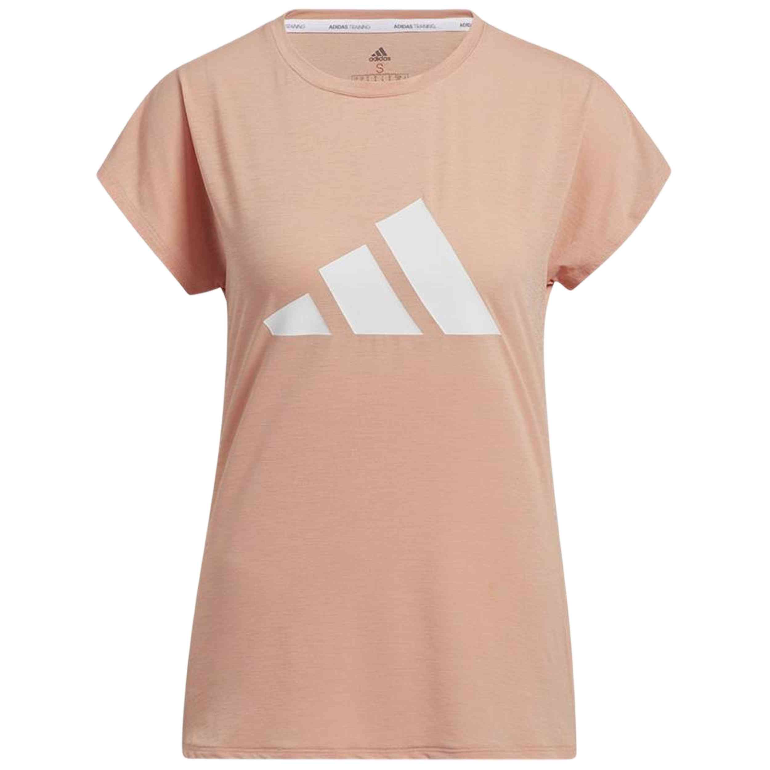 Camiseta De Manga Corta Adidas modelo GR8263 para Mujer en color Naranja