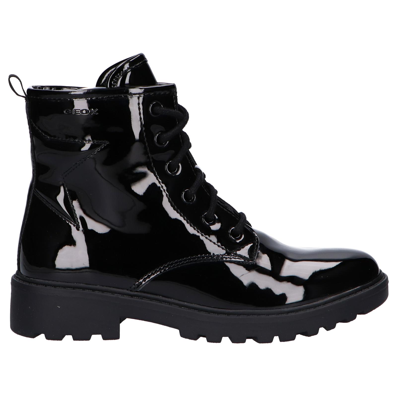 Geox j9420g 000hh j casey girl's boots c9999 black