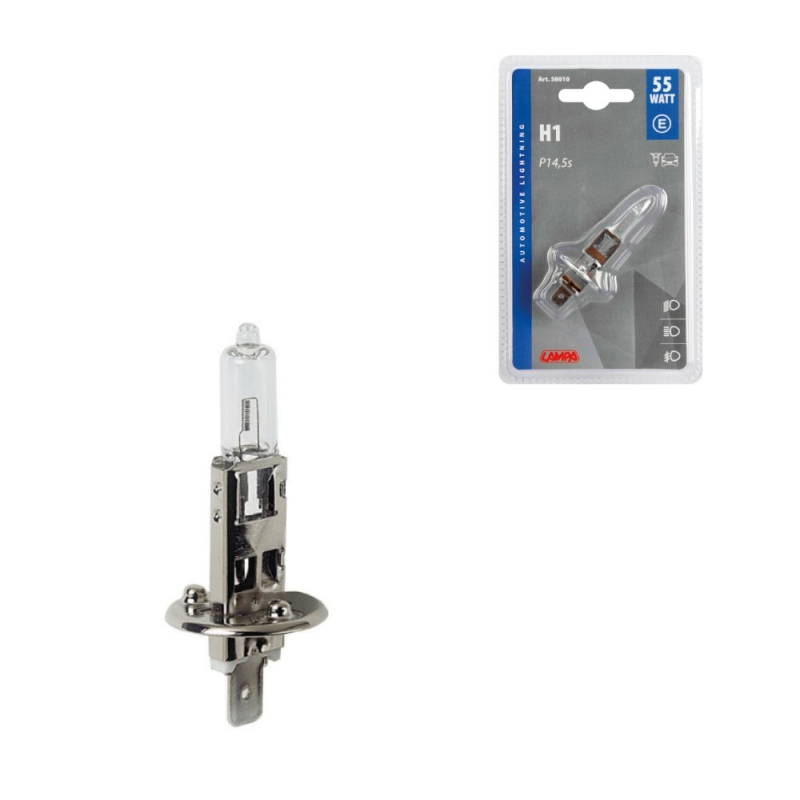 Lámpara Homologada H1 12V 55W P14 5S E LAM58010