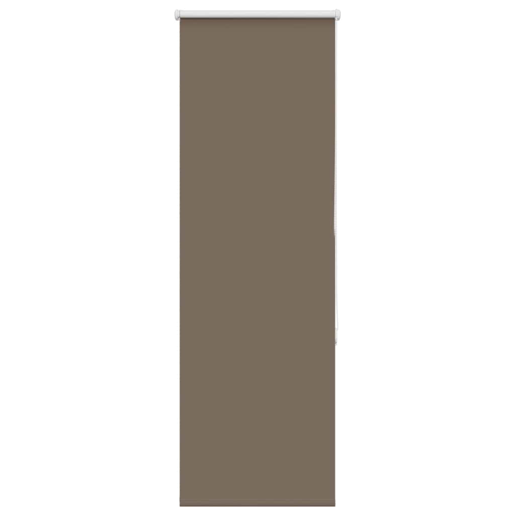 vidaXL Estor Enrollable Opaco Color Café 45x175 cm Tela Ancho 40,7cm
