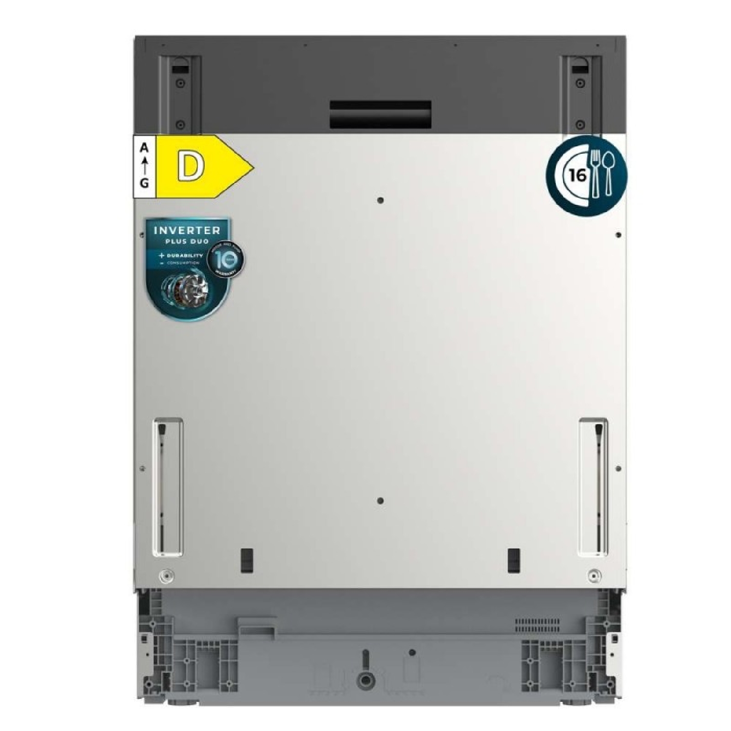 Cecotec Lavavajillas Integrable 60cm 16 Servicios Bolero Aguazero 6260 Full-BI. Motor Inverter Plus Duo, 6 Programas