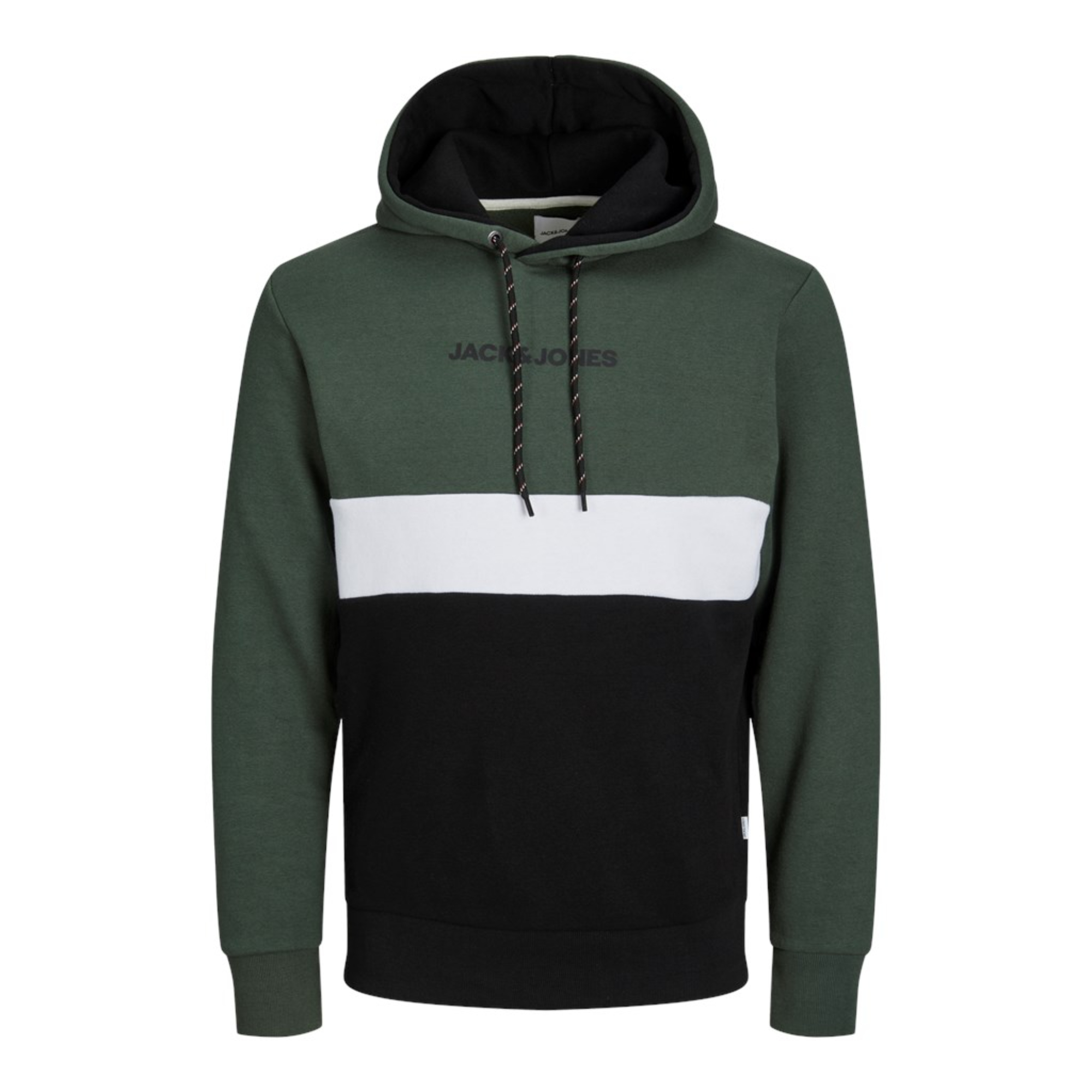 JACK&JONES 12236900 JJEREID BLOCKING SWEAT HOOD NOOS PLS Hombre Sudadera Jersey Cuello Capucha 28803