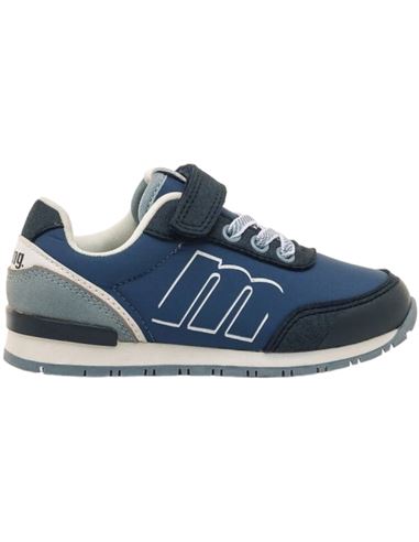 ZAPATILLAS SNEAKERS NIÑO CORDONES Y VELCRO MUSTANG MENTA 48899V