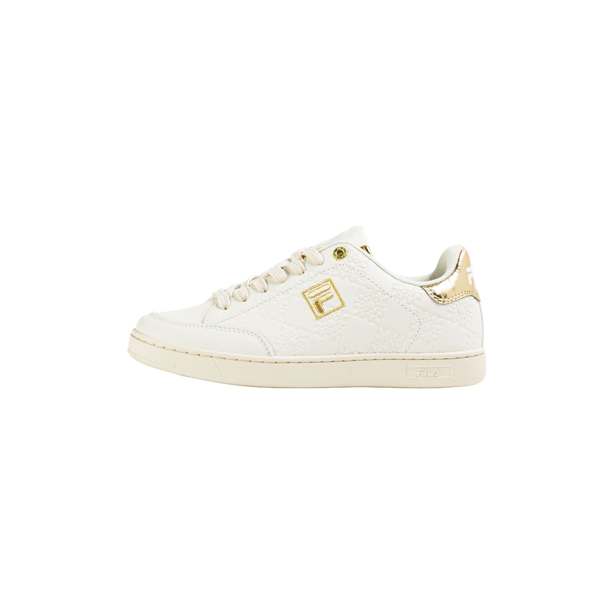 FILA | Zapatillas Tenis Mujer, Modelo Courtbay F Wmn, Sneakers Lifestyle Retro de Perfil Bajo en Poliuretano con Forro Textil, Cierre de Cordones y Suela de Goma