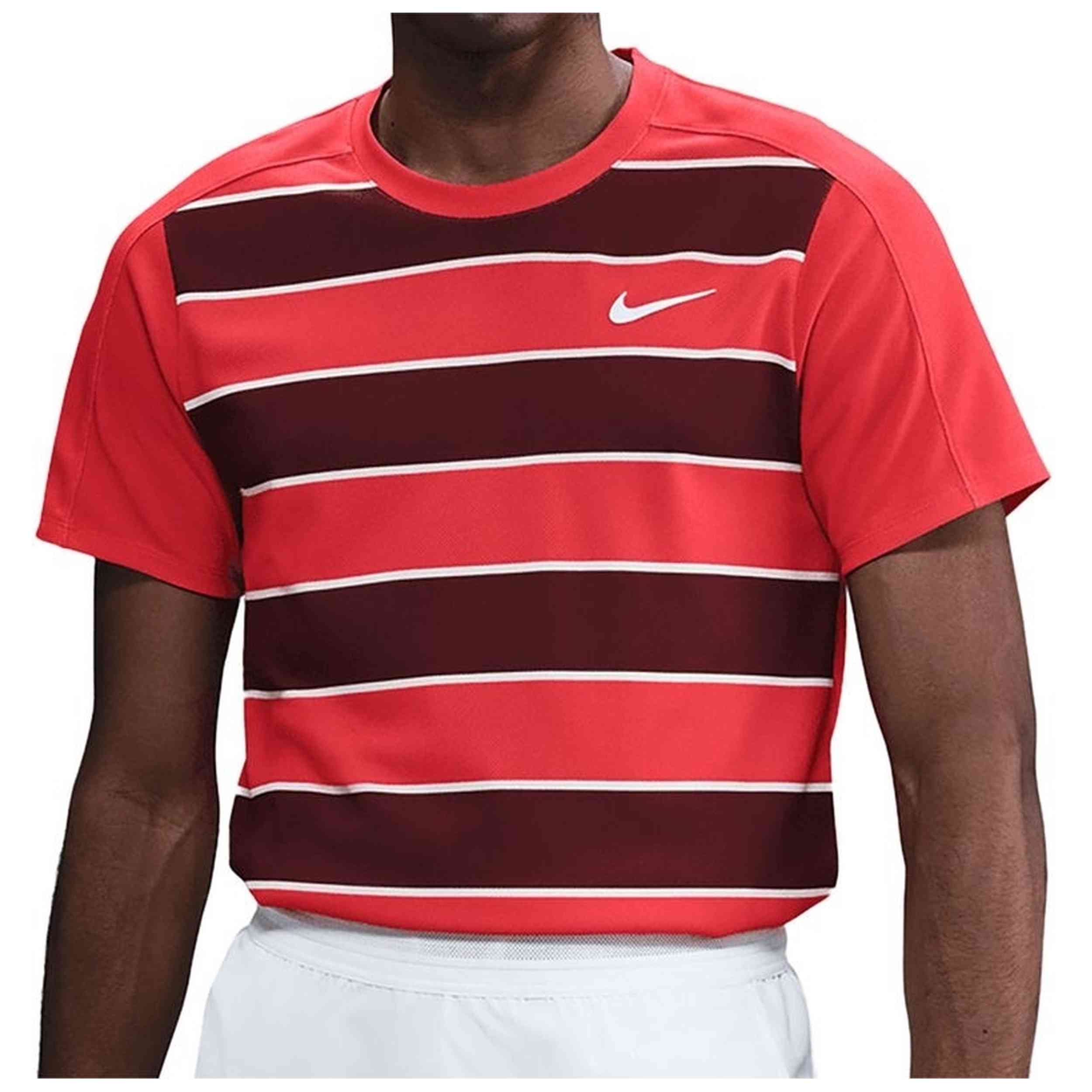 Camiseta M Nkct Dfadv Slam Top Rg Nike en color Rojo