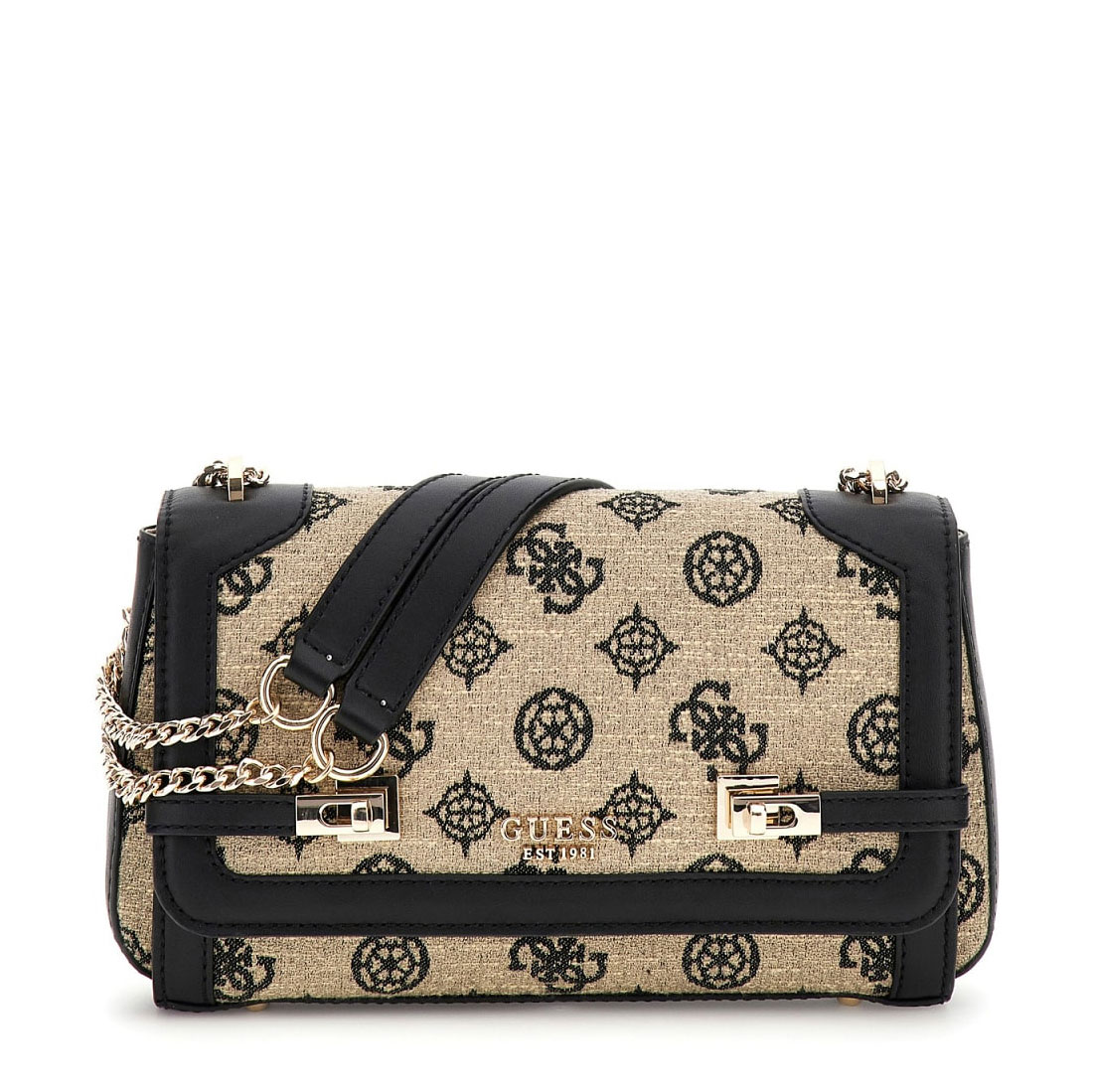Guess Bandolera Loralee Negra HWJG92 26210-BLO , para Mujer