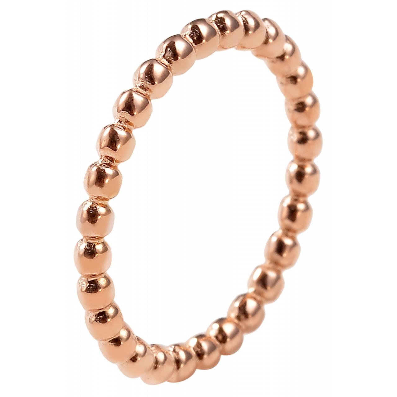 Akzent® Anillo Feminino Rose Gold em Aço Inoxidável - Tam.60 - 0419