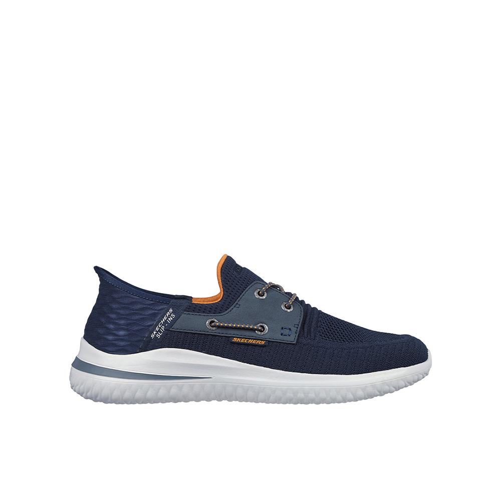 Skechers Delson 3.0 - Roth Zapatillas deportivas para hombre azul marino en textil y sintético 86141
