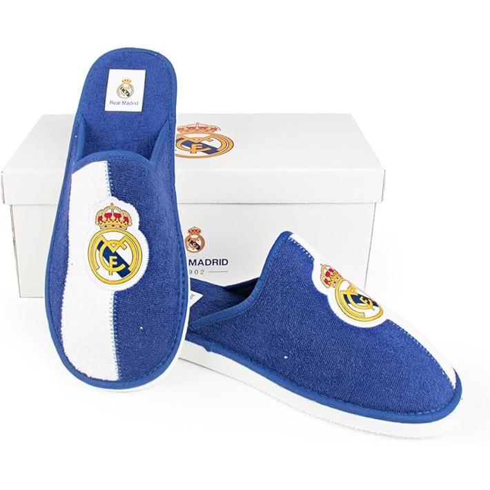TEJIDOS EL MUNDO ZAPATILLAS INVIERNO ANTIDESLIZANTES REAL MADRID