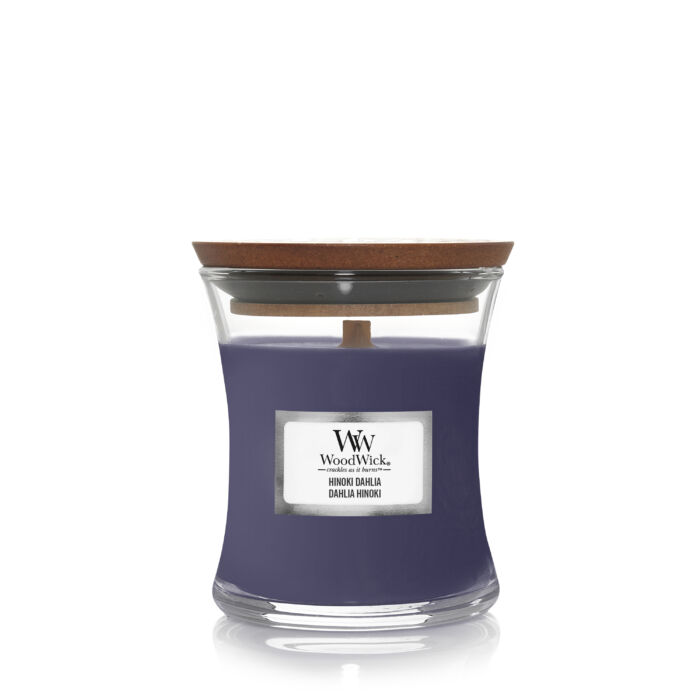 Vela Mini Core Hinoki Dahlia WoodWick 85gr