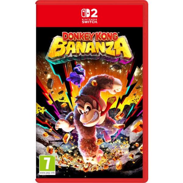 Donkey Kong Bananza Nintendo Switch 2  PAL España Nuevo Precintado Envio en menos de 24 horas