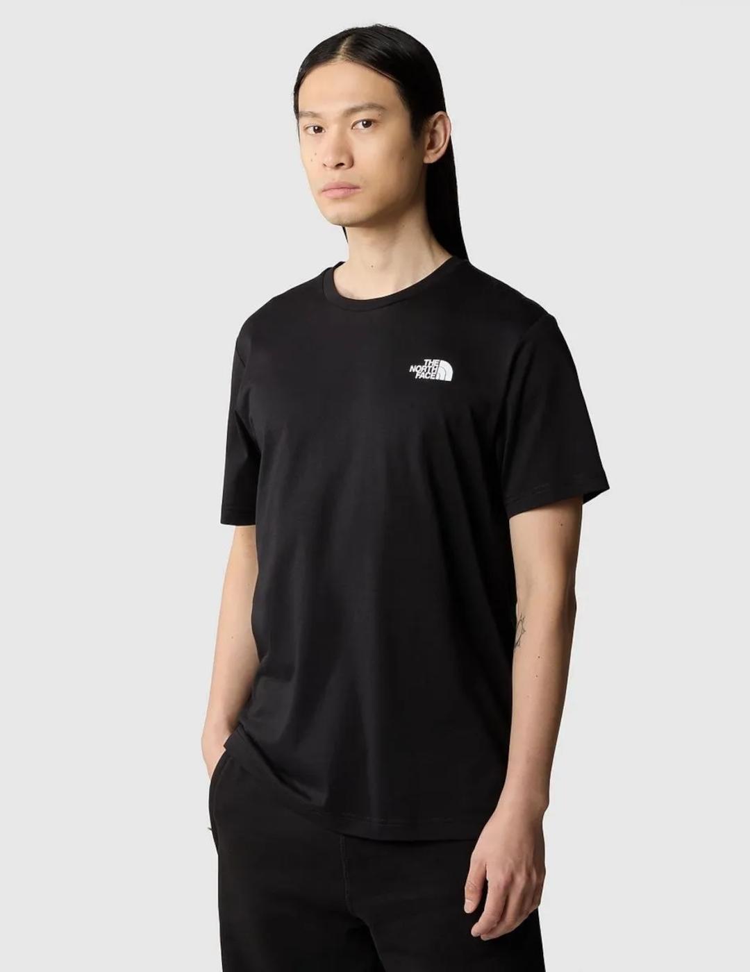 The North Face Camiseta Negra Redbox Hombre