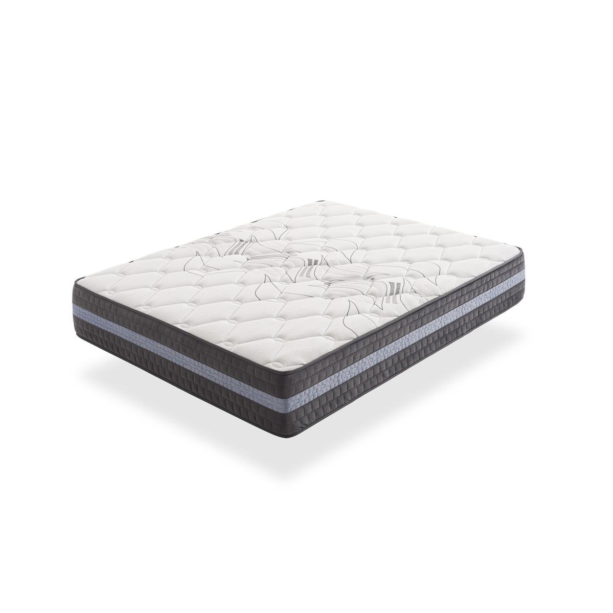 IKON SLEEP - Colchón viscoelástico Grand Luxury Unique de 31 cm con visco gel reversible invierno-verano, acolchado de 5 cm y núcleo HR Hi-Pur para descanso ergonómico todo el año