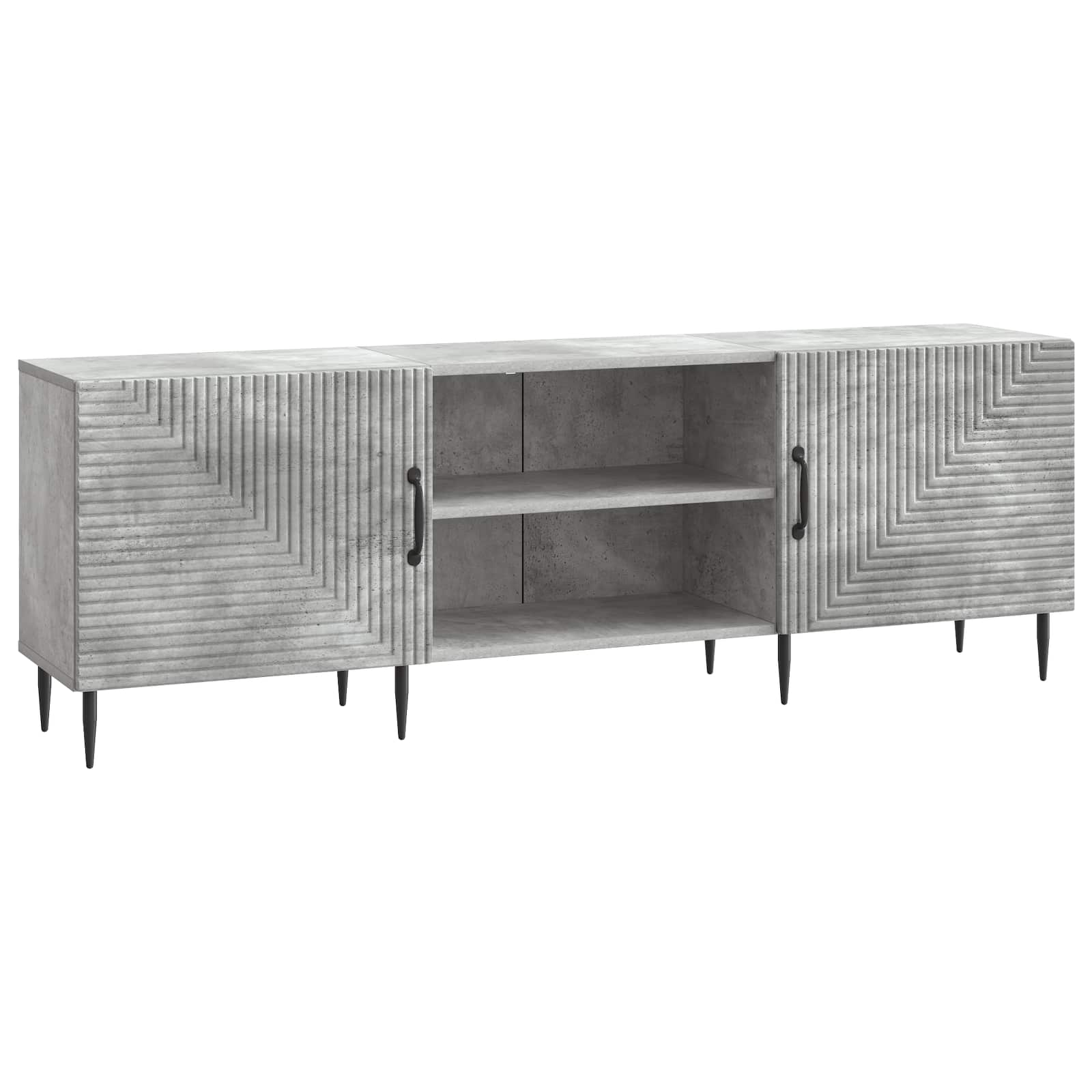 vidaXL Mueble de TV 150 x 31 x 50 cm Madera de Ingeniería Multicolor