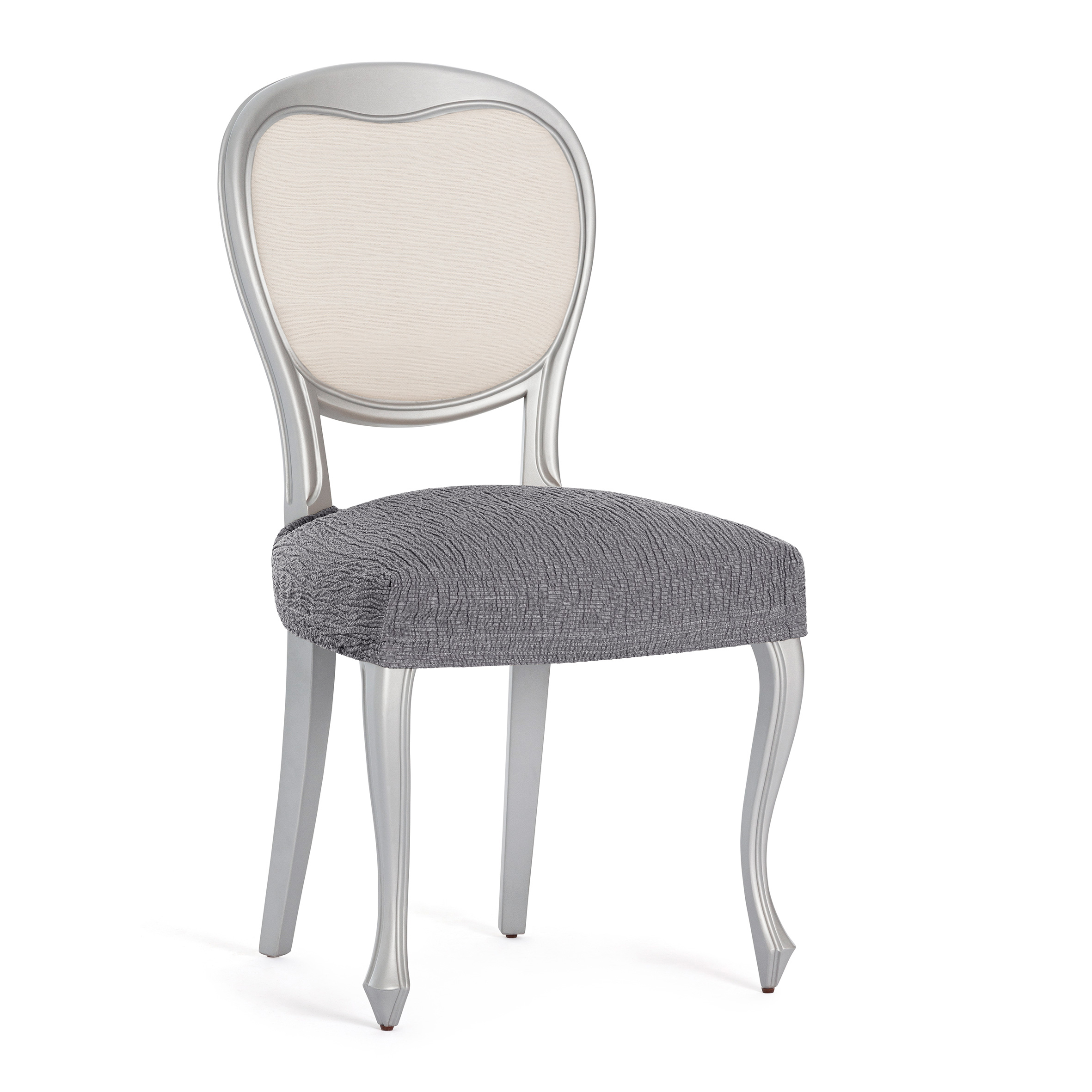 Funda silla elástica sin respaldo pack 2 Toya