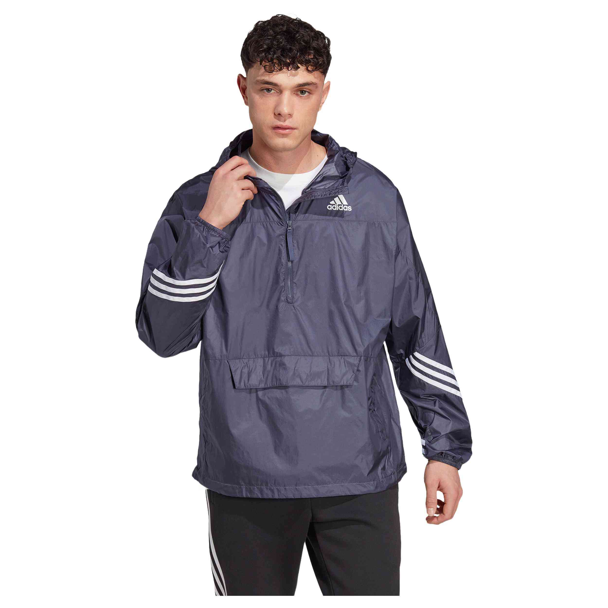 Cortavientos Adidas modelo HT8723 para Hombre en color Azul