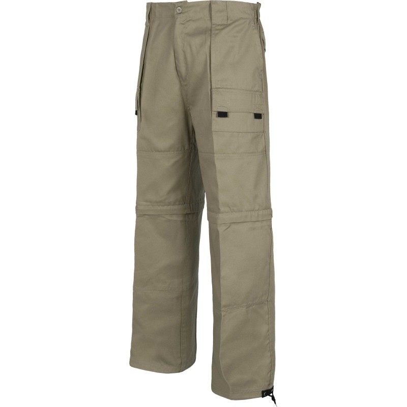 Pantalón de Trabajo Multibolsillos con Perneras Desmontables