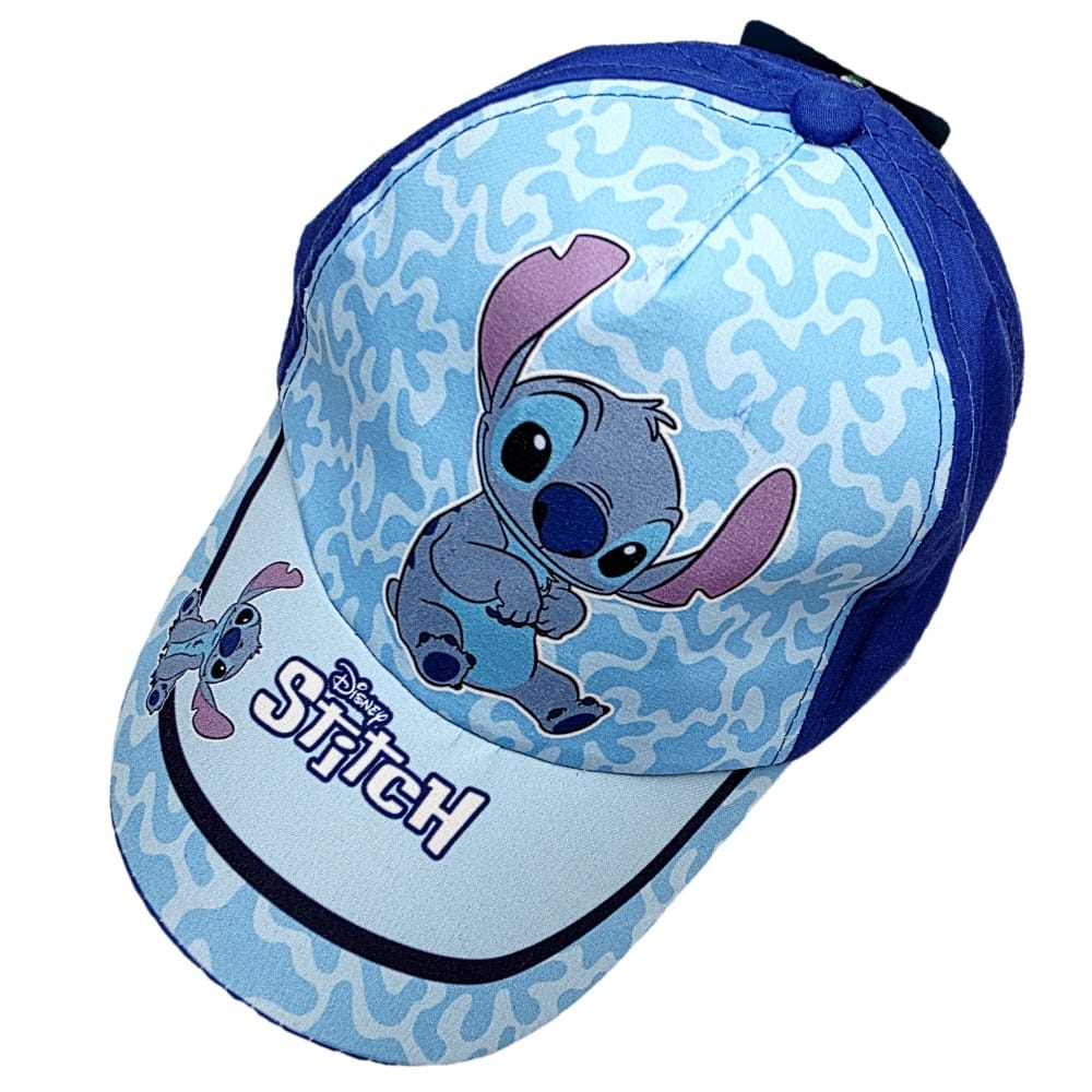 GORRA DE NIÑO/A STITCH,CON VELCRO AJUSTABLE,100%POLIESTER,UV PROTECTION UPF 30+,cm,fespu