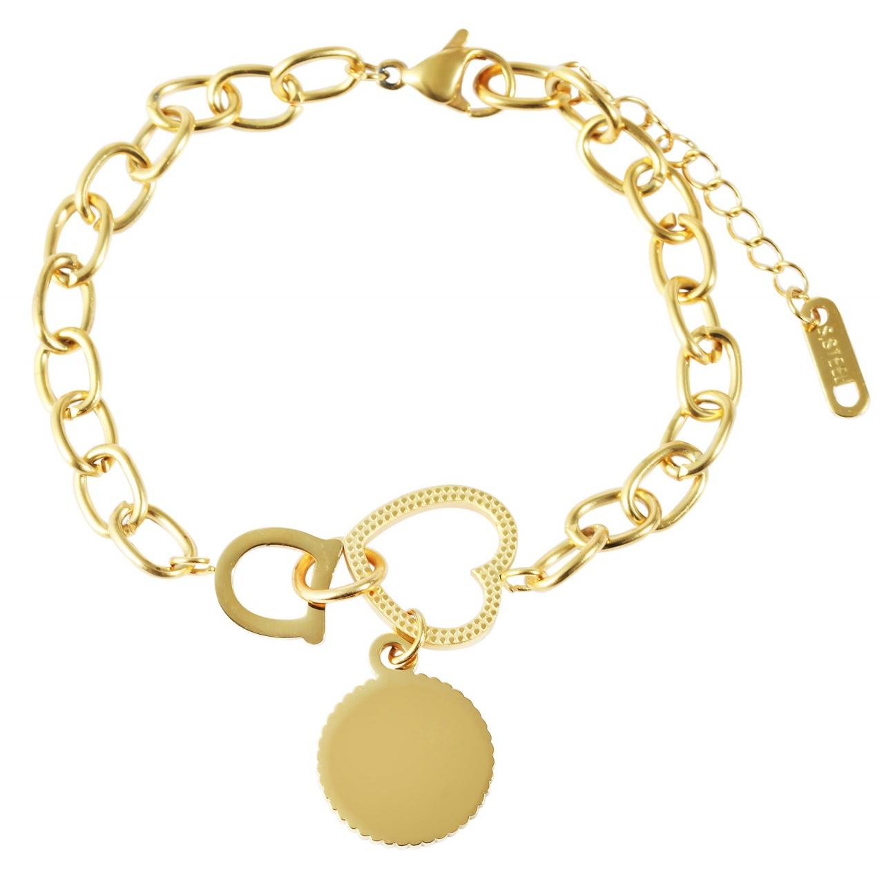 Akzent® Pulsera "Ausma" em Aço Inoxidável - 0539