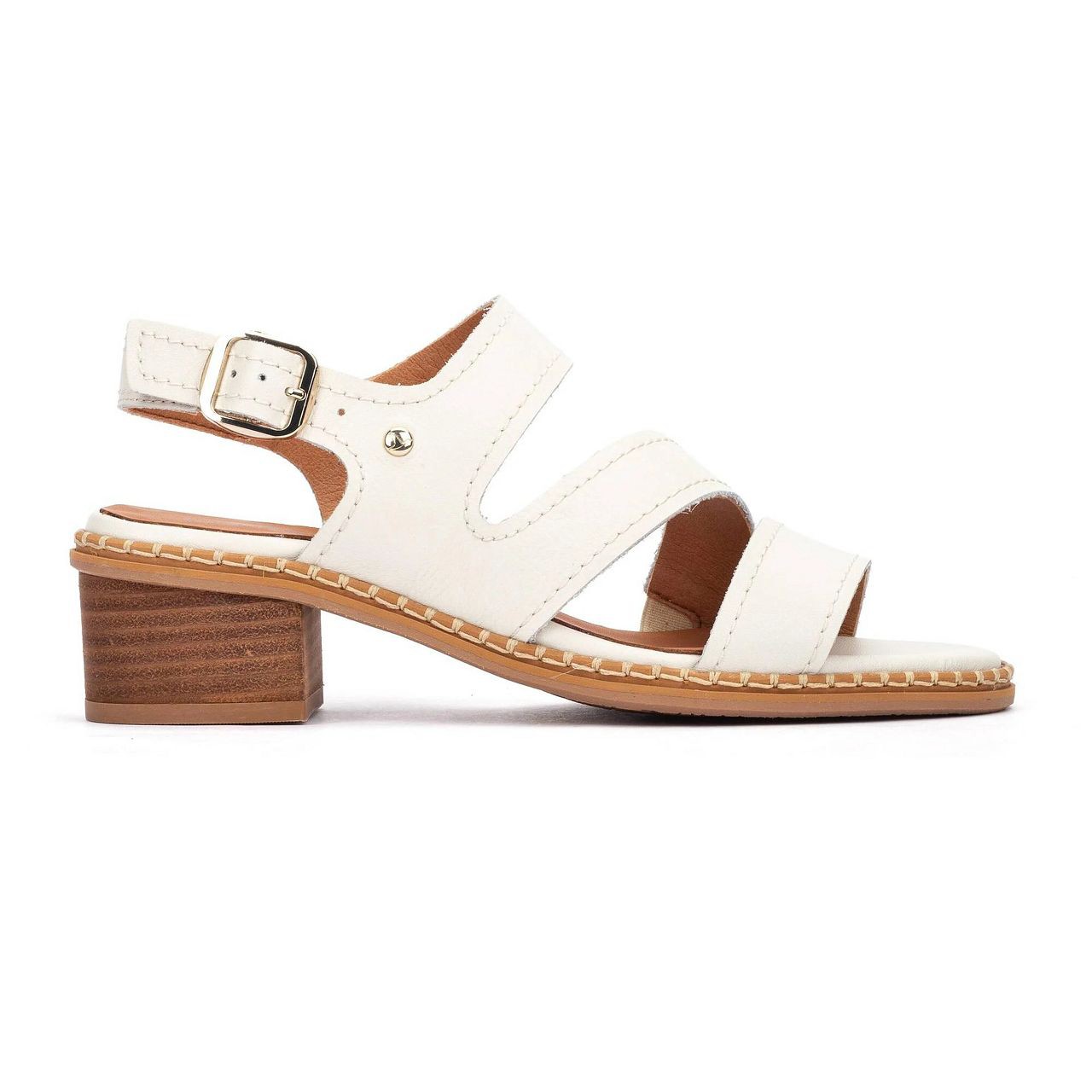 PIKOLINOS W3H-1635 Sandalias de mujer crema PIEL 526