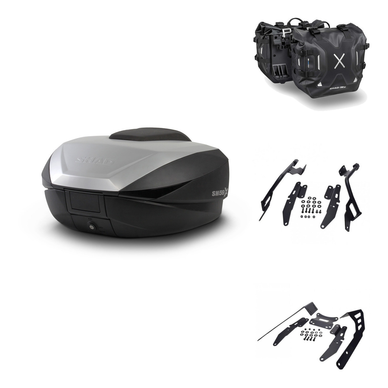 Alforjas Tr30 + Herraje Baul + Herraje 3 KIT-574878