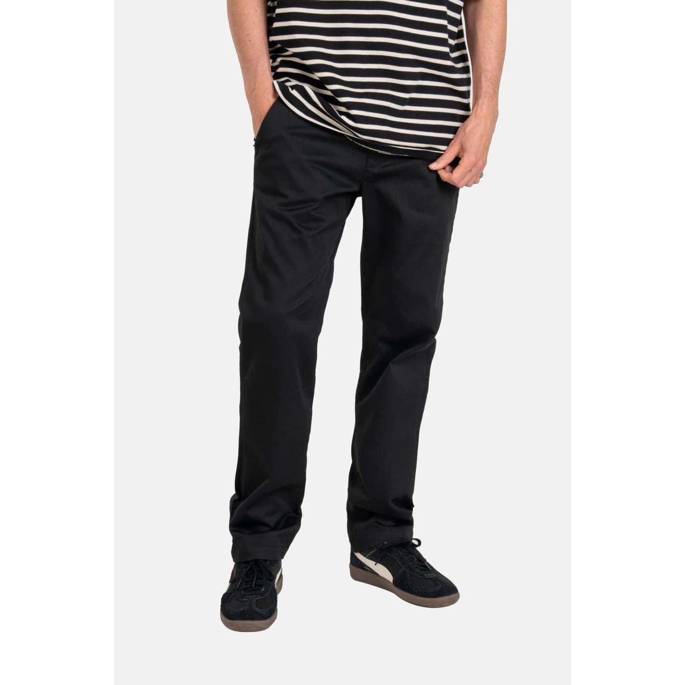 Pantal?n REELL Metro Flex Chino PC Deep Black RE4016