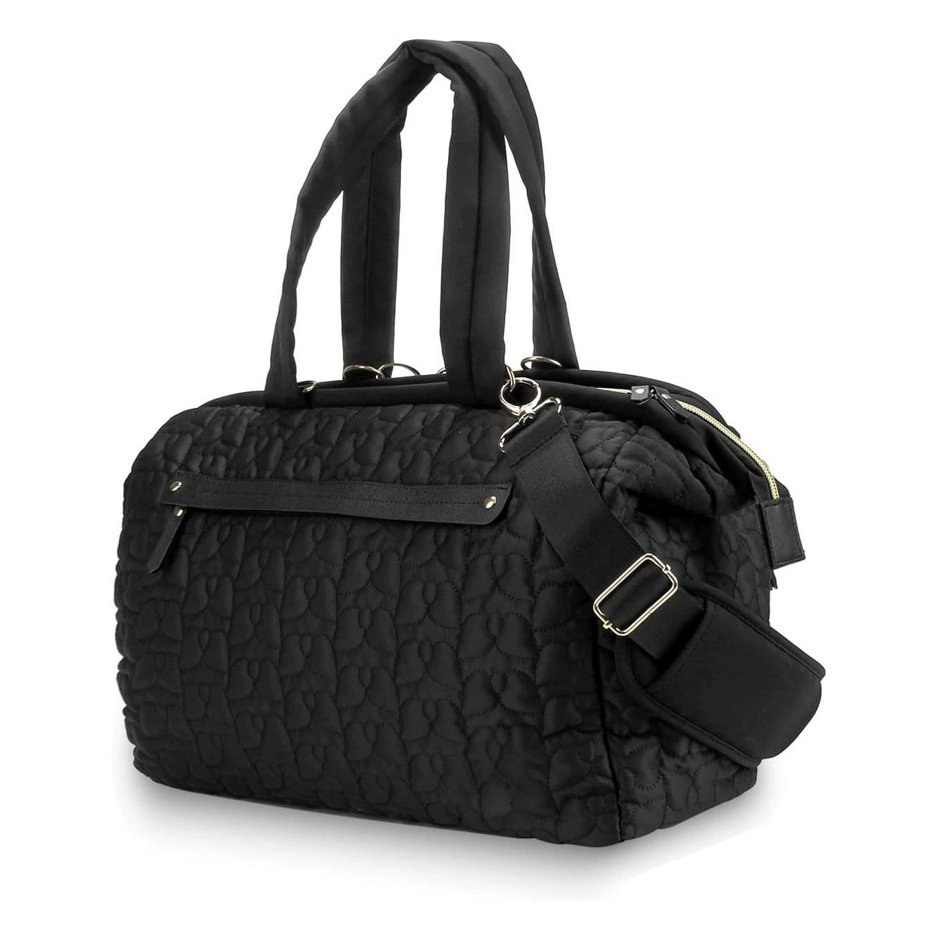 Bolsa de viaje, bolsa para equipo de exterior, diseño acolchado y bordado, gran capacidad (43 cm de largo * 15 cm de ancho * 30 cm de alto).