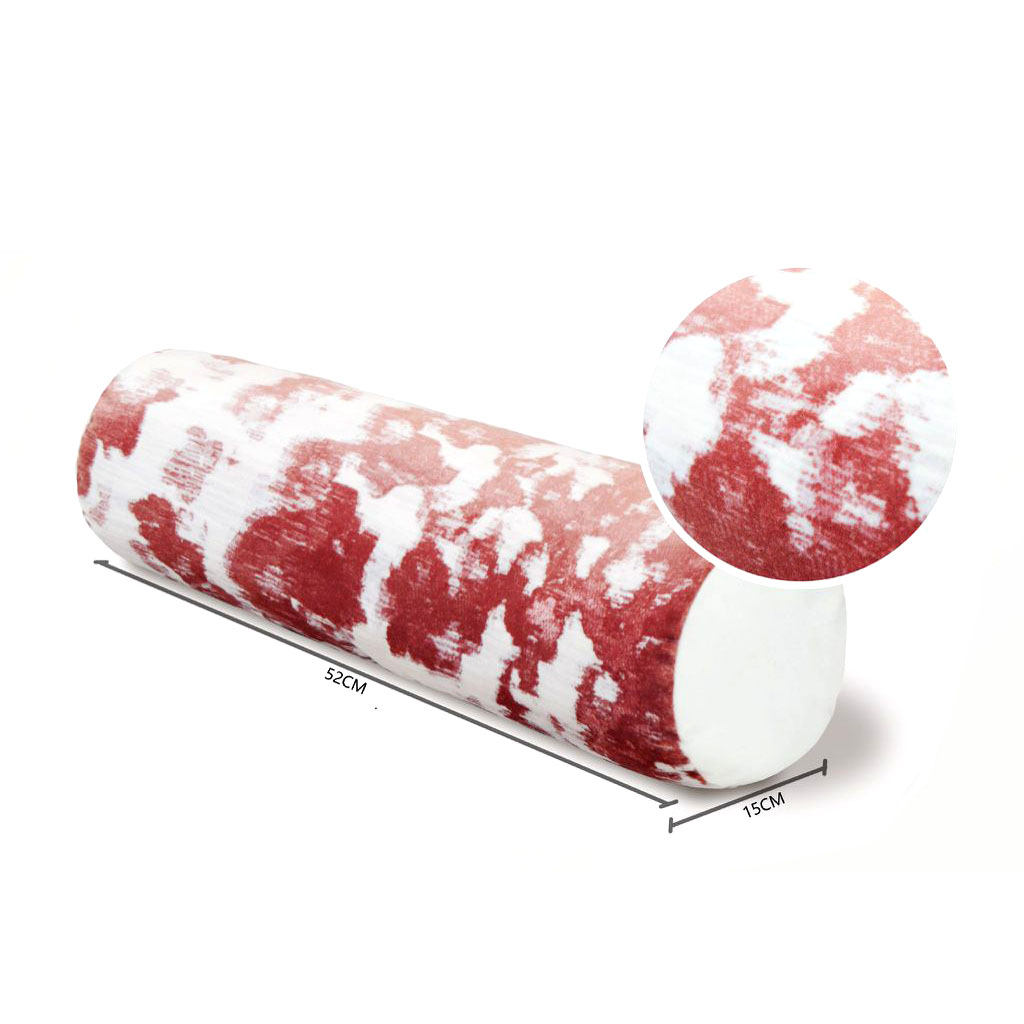EasySpeed Cojín Cilíndrico Multiuso, Almohada Rollo Cervical para Dormir, Bolster para Yoga, Relajación, Estiramientos, 52x15 cm