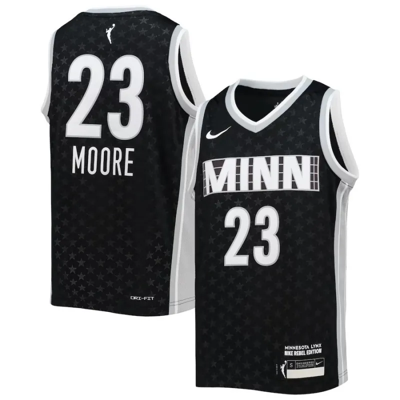 Camiseta Maya Moore WNBA Minnesota Lynx "Rebel Edition" Nike Swingman Junior