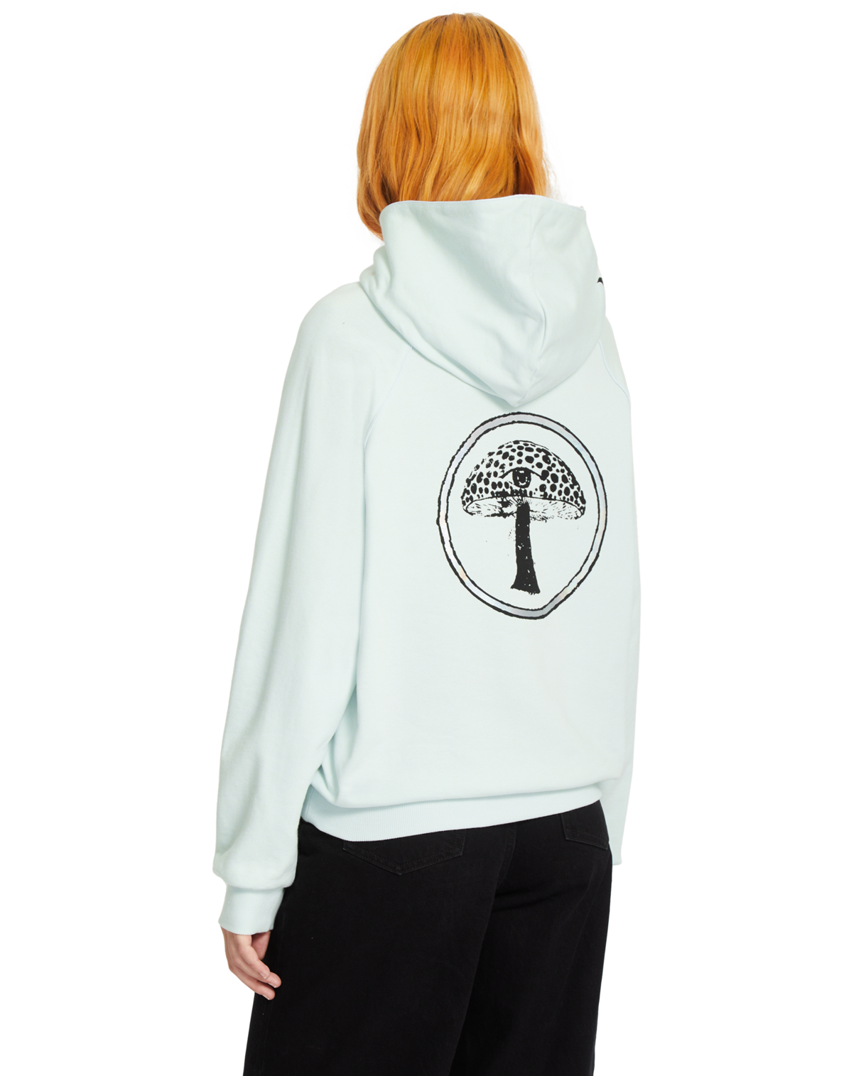 Sudadera con capucha Mujer Volcom Fa Filip Rygalski - Cloud Blue