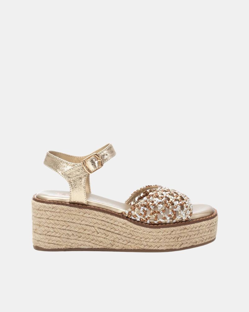 XTI 143943 Sandalias Mujer Oro