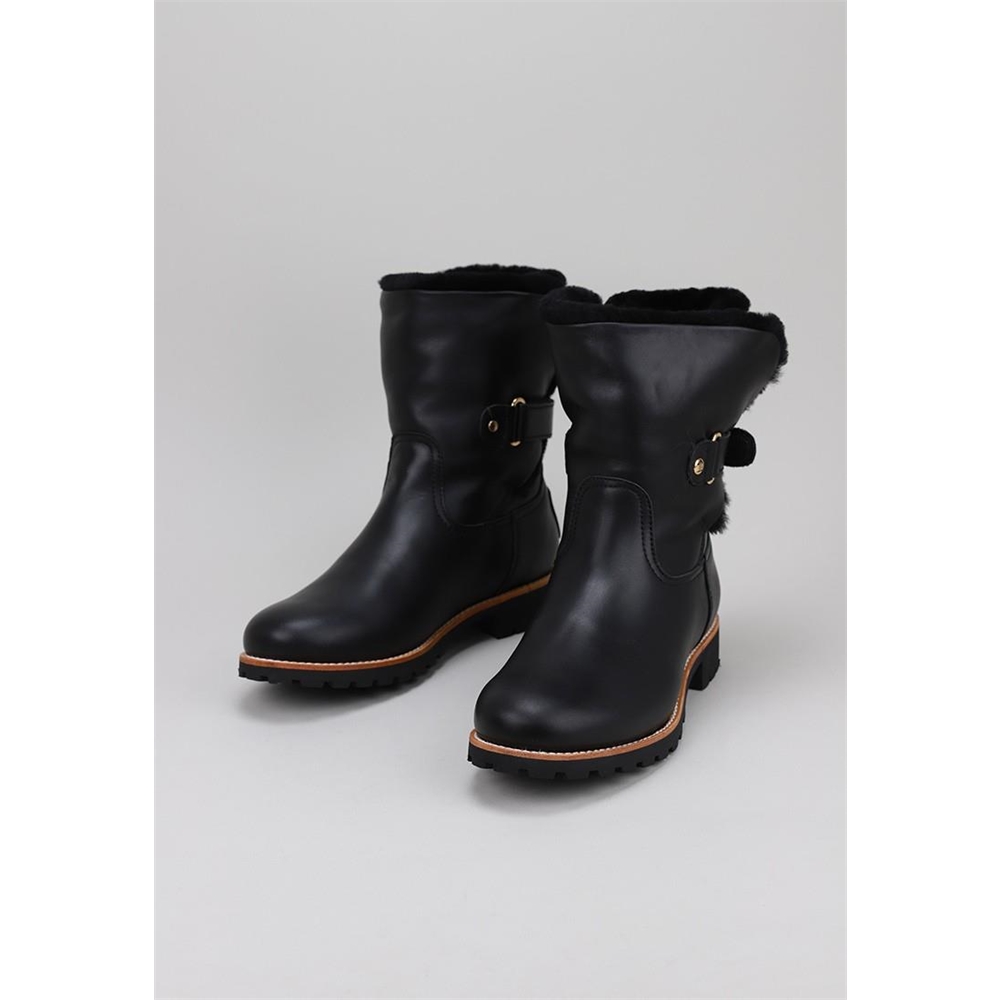 Panama Jack Felia Igloo Travelling Botas Planas Mujer Negro