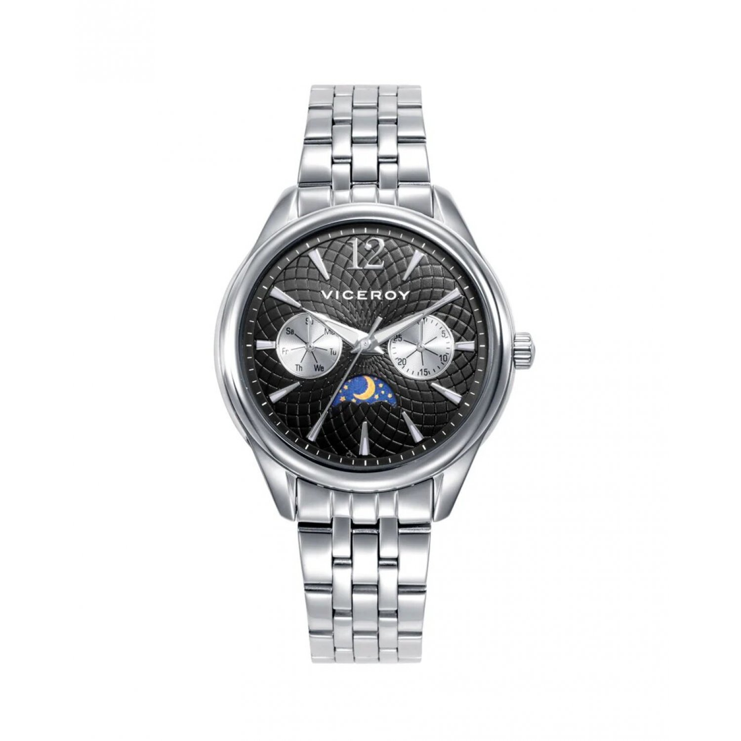 Reloj Viceroy 401236-55 acero mujer negro