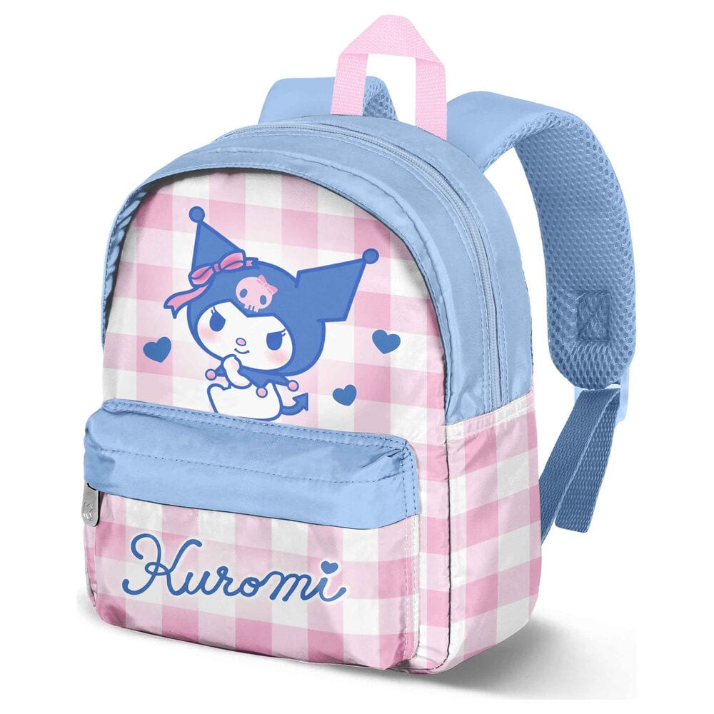 Mochilas Infantiles Sanrio Kuromi, Hello Kitty y My Melody, Ligeras y Resistentes, Compartimento Principal con Cremallera, Bolsillo Frontal, Tirantes Ajustables, para Cole y Viaje
