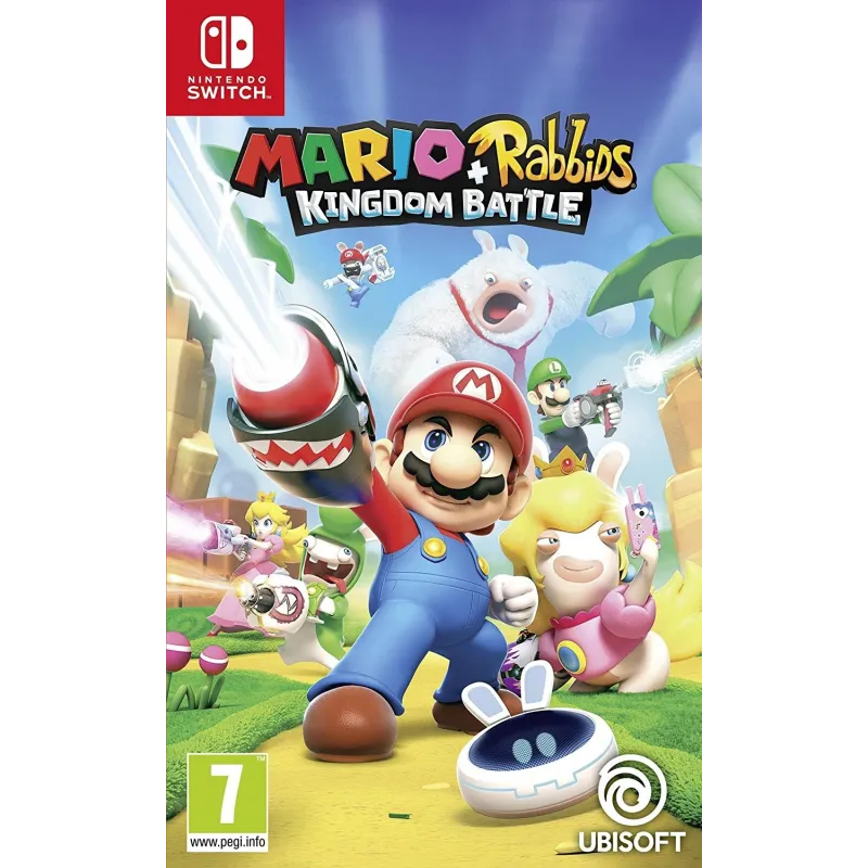 MARIO + RABBIDS KINGDOM BATTLE NINTENDO SWITCH VIDEOJUEGO FÍSICO     VERSIÓN ESPAÑOLA GARANTÍA EU