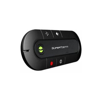 CA Kit manos libres Bluetooth para coche con altavoz Visor para smartphone compatible (negro) -, kueatily