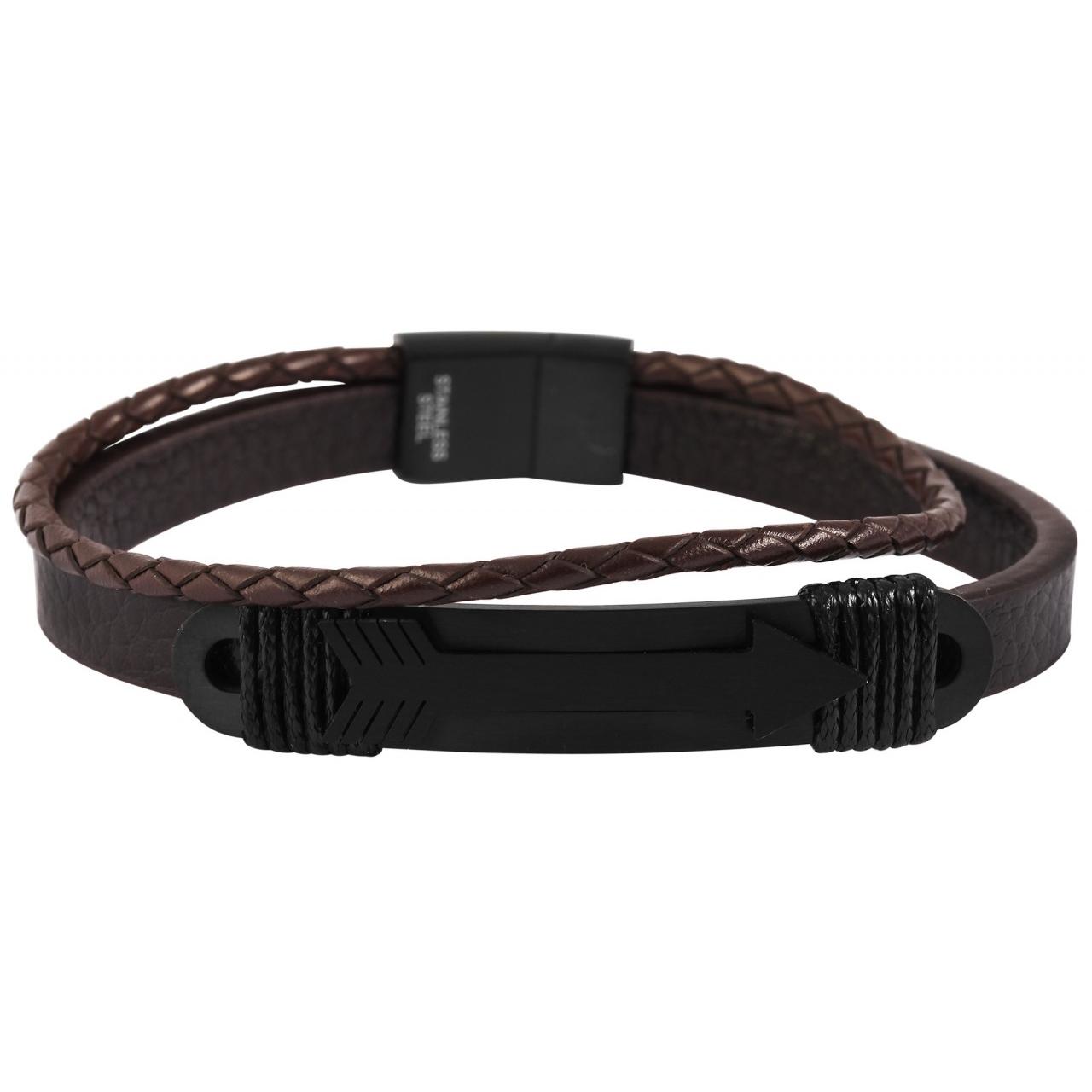 Akzent® Pulsera em Pele Genuína
