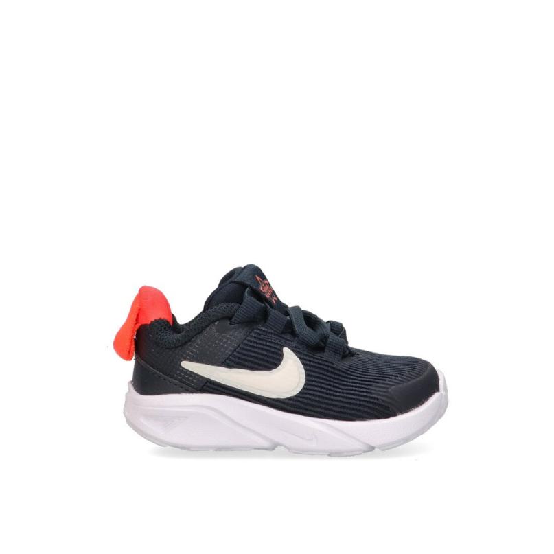 Zapatillas Running Nike - Niño - Suela Plana - Modelo Dx7616 - Color Marino