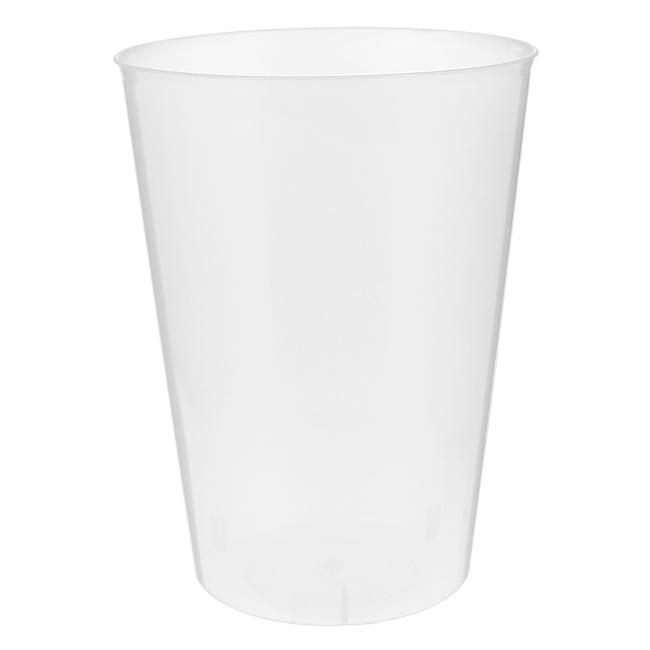 MONOUSO | Vaso Reutilizable Irrompible PP Transparente 600ml (500 Uds)