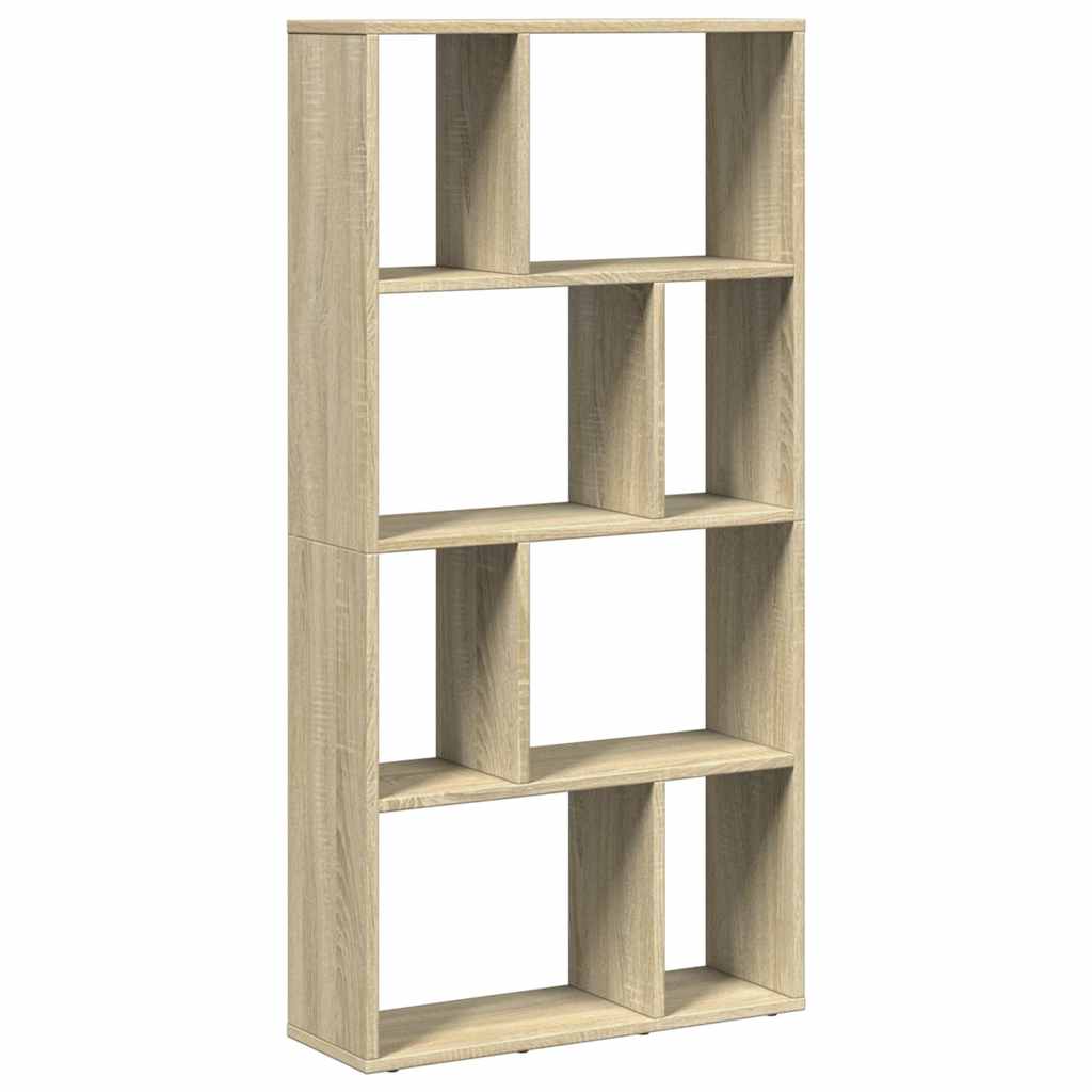 vidaXL Estantería de madera de ingeniería roble Sonoma 60x20x120,5 cm